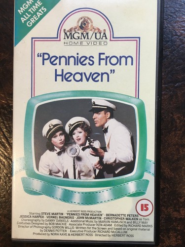 Pennies from heaven vhs - vhs, tape