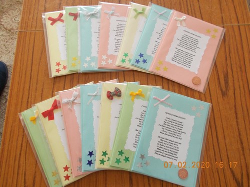 Pennies from heaven card - pennies,